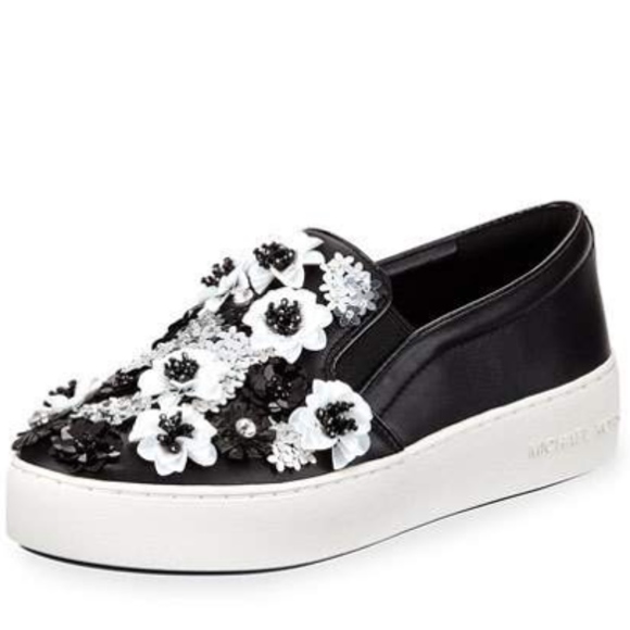 michael kors floral shoes